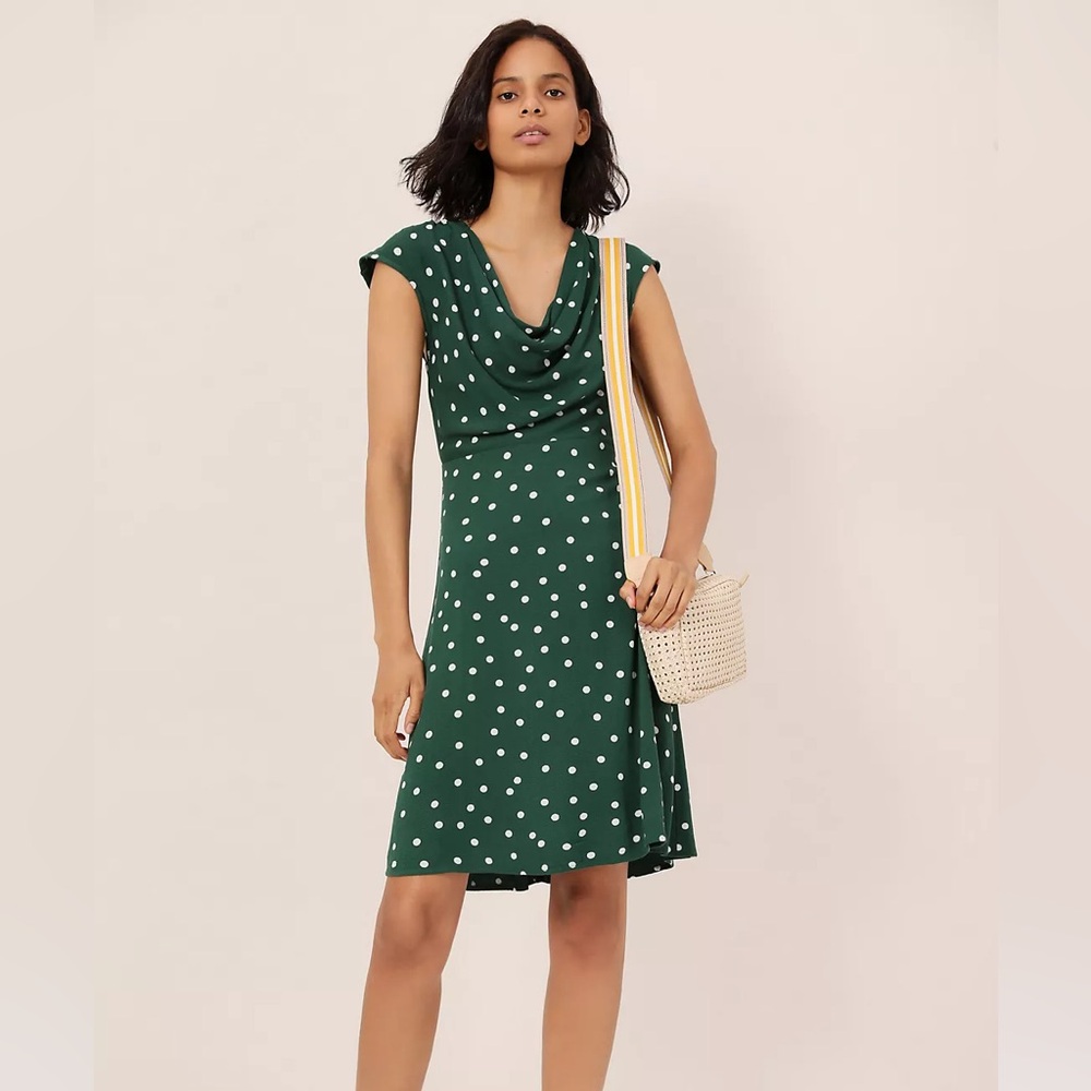 Maeve Betty Polka Dot Mini Dress